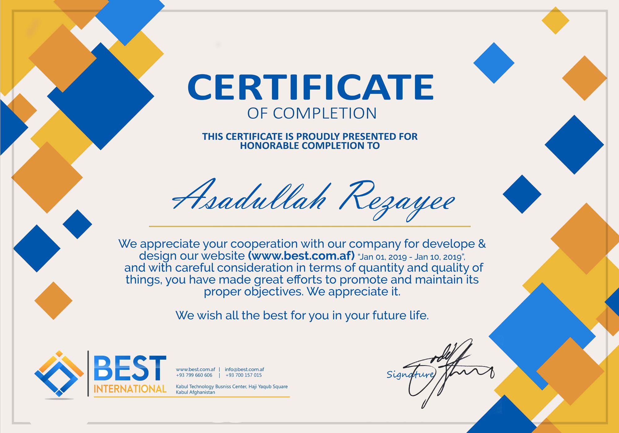 Website Development for Best Technology 2023